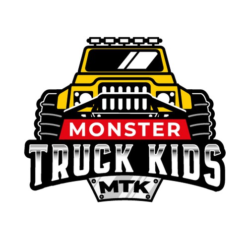 Logo needed for monster truck  channel and merchandise, concurso  Design de logotipos