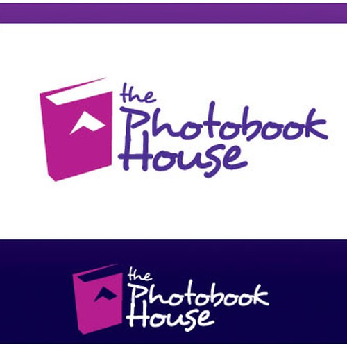 logo for The Photobook House Design by Igoy Karkaroff