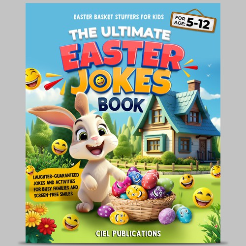 Designs | Book cover design for catchy and funny Easter Joke Book for ...