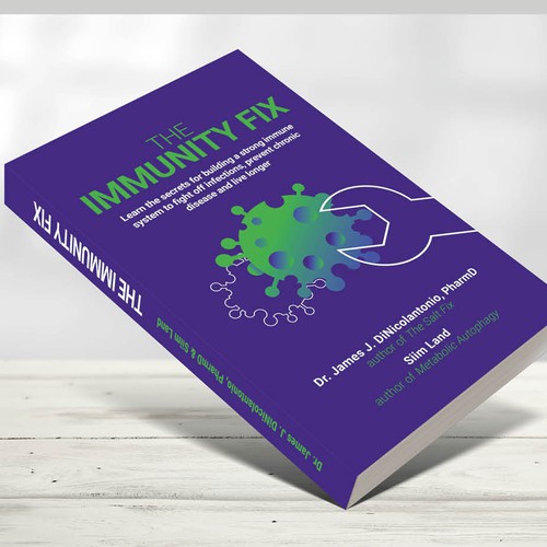 Health Immune System Book Design by Wolferstan