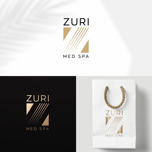 Zuri Med Spa Logo Diseño de Si_Lo