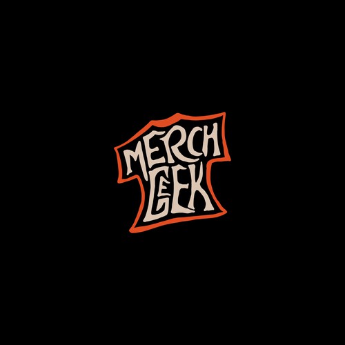 Merch Geek needs a new logo! Design by Luckyriver