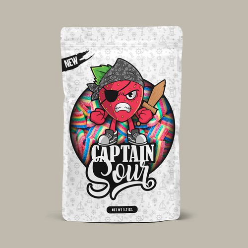 Piratefruits conquer the Candymarket! Ontwerp door Bloom Graphic