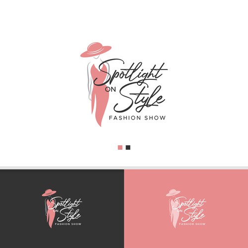 Elegant, fun, flirty logo for upscale Fashion Show Fundraiser Design by StudioJack