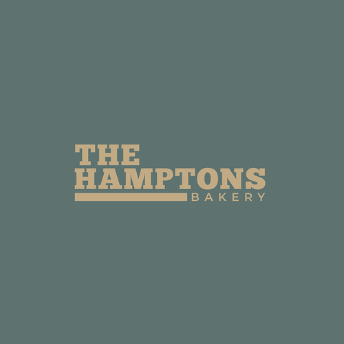 The Hamptons Bakery Logo Design by OUIME™