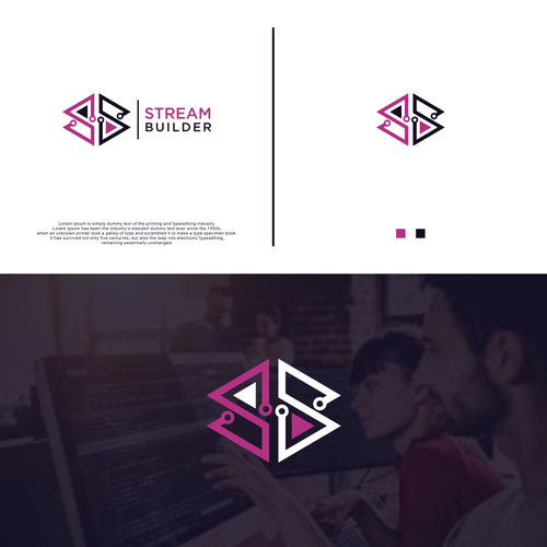 Design a product logo for live-streaming creative content into the Metaverse Design by Striker99