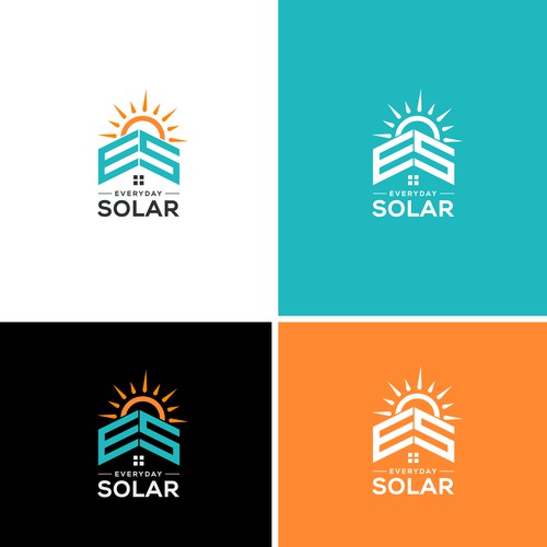 Everyday Solar Logo Design Diseño de Designer_Hafizur