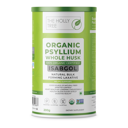 Organic Psyllium Whole Husk Label Design by Sayyed Jamshed