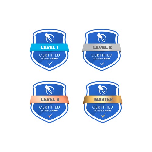 Certification Badges Design réalisé par dalheners