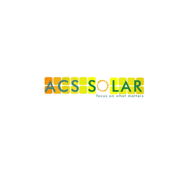 Design by vencoto titled "ACS Solar needs a new logo"