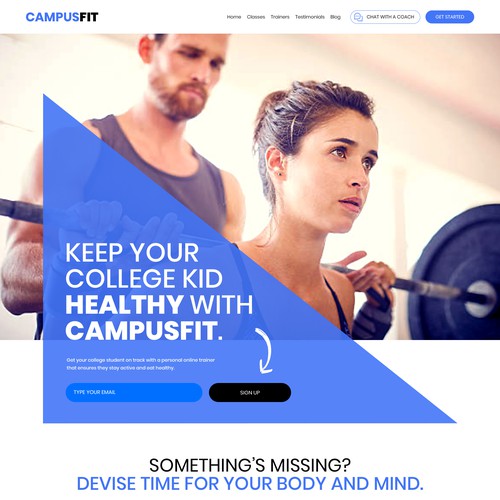 Design a Modern-Style Website with a MAIN Focus of Converting Sales for our Online Coaching Services Design by Melwyn3