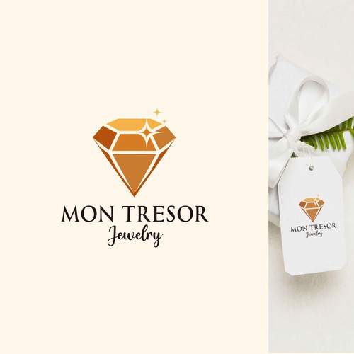 Unique Jewellery brand logo design Design by Design Path