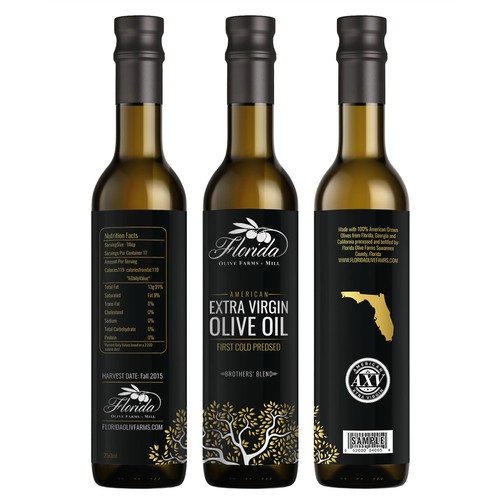 Olive Oil Bottle Label Ontwerp door Nanoz Abdi