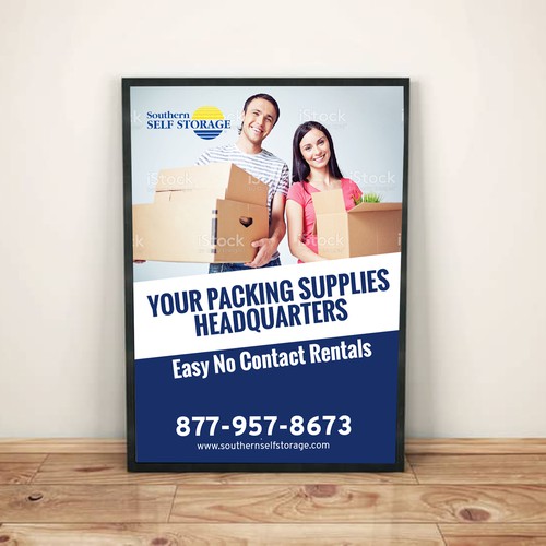 Self Storage Posters Design by Sketch Media™