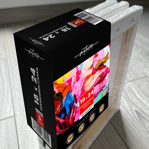 Clean, Professional, Not Boring Packaging Design For Canva Panels (artist material company) Design by Creativedzine