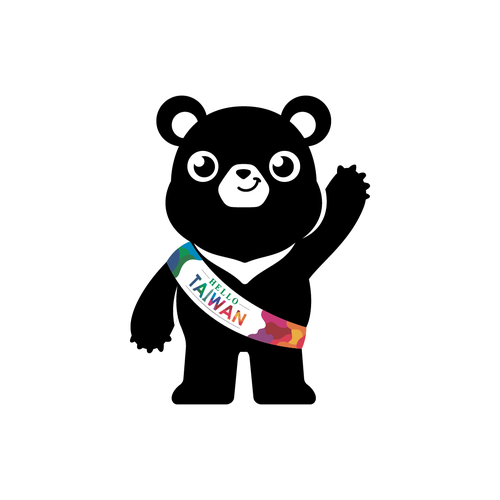 Hello Taiwan Black Bear Design by SiBudi Design