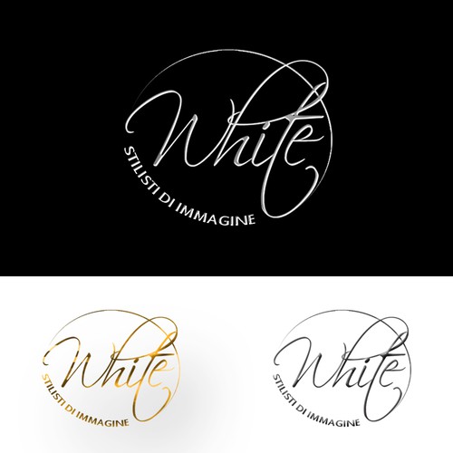 Crea il nuovo logo per "White-stilisti di immagine" Design by mnemosyne