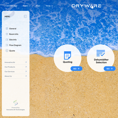 Design new User Interface for customer facing software. Design by Ideation Lab