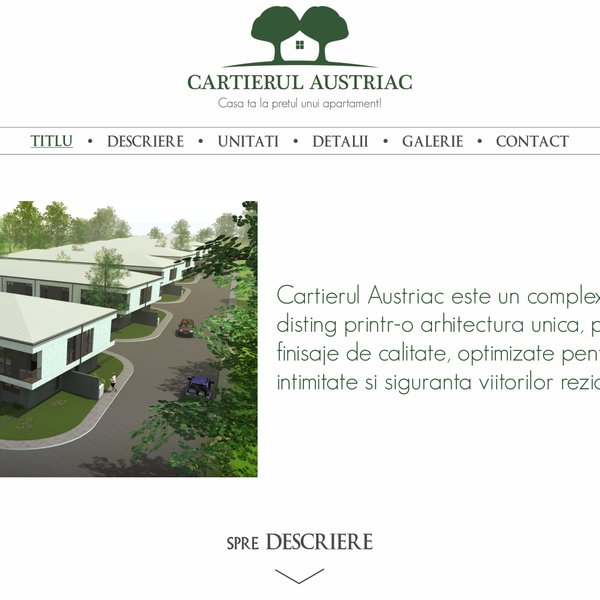 Exquisite Website for Cartierul Austriac (2)