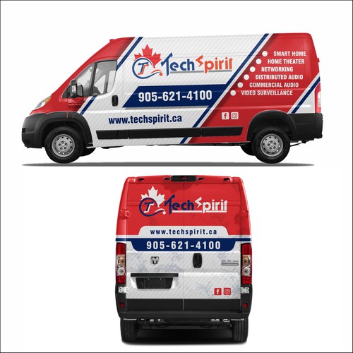 Design a Van Wrap for security systems installation Company Design by dnite