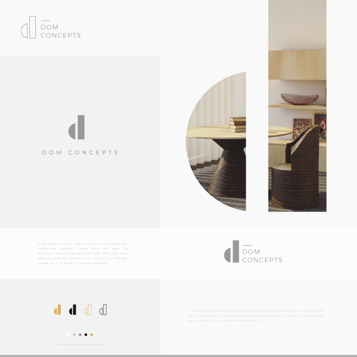 3 Letter Minimalistic interconnected Logo with Clean Lines Design by Vaart™