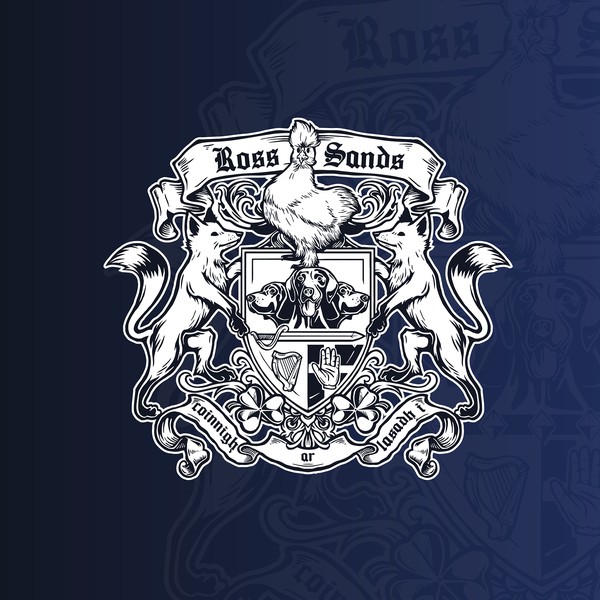 Design by Ganis Ryandi titled "Ross & Sands Logo"