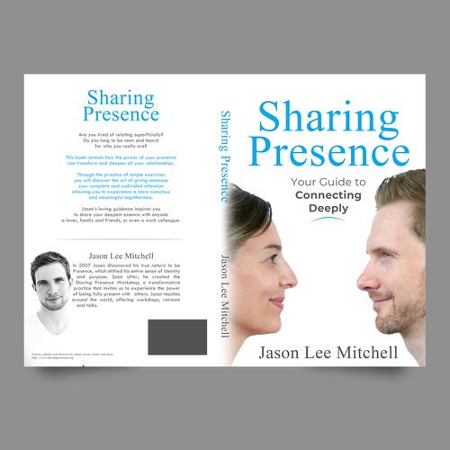 Mindfulness Book Cover on Sharing Presence Design by Yna