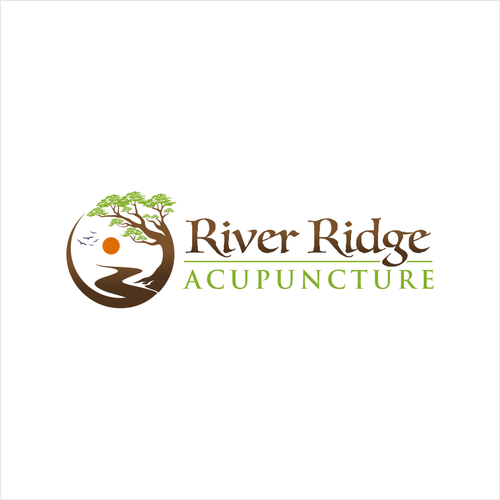Designs Design a River logo for Acupuncture Clinic Logo design contest