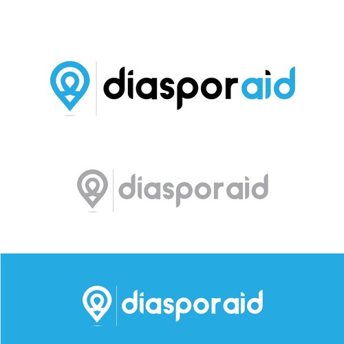 Design a powerful logo for diasporaid, an impact-oriented network/platform for expats Design by JosephA
