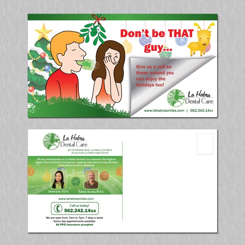 New postcard or flyer wanted for La Habra Dental Care Réalisé par rb0808