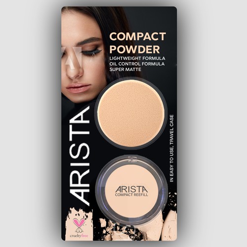 Arista Compact Powder Design by Rajith Shantha