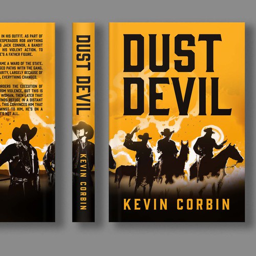 Dust Devil Cover Contest Design by M A D H A N