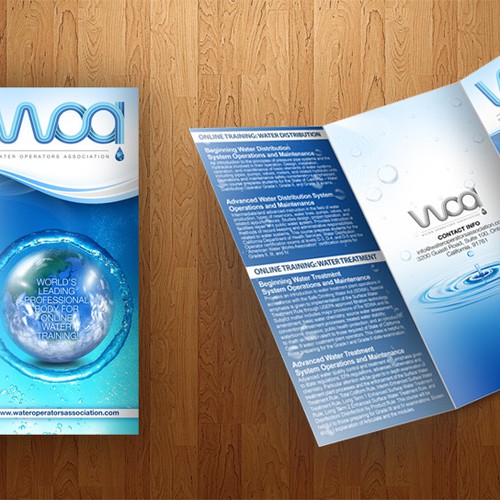 Create the next brochure design for Water Operators Association Design by isuk