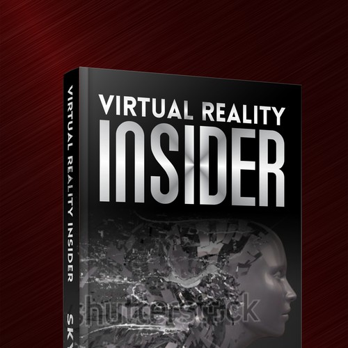 Create a Virtual Reality Book cover! Design by 9 Green Studio