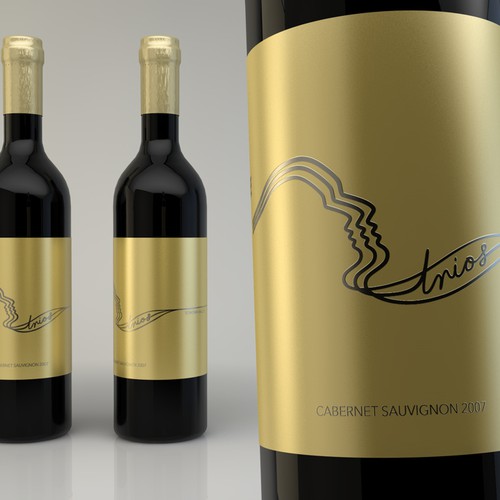 Design an innovative, cutting-edge WINE Label Design by adam|bar