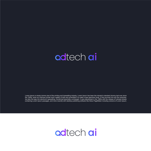 *New* AdTech.AI (or AdTech AI) : Advertising SAAS Company !need an identity! Design by Chansa™