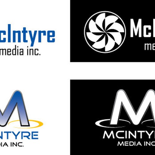 Logo Design for McIntyre Media Inc. Diseño de romasuave