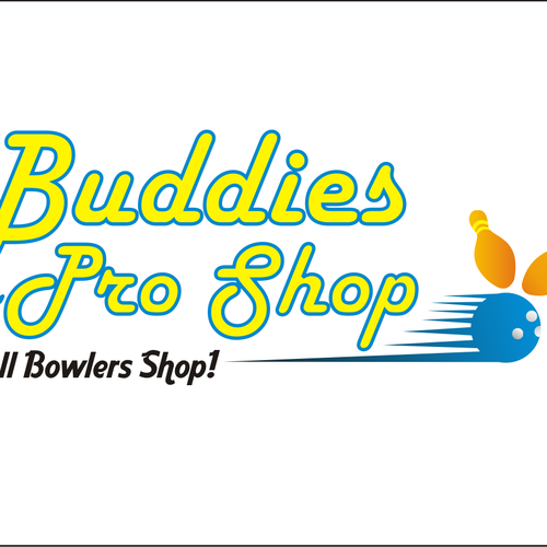 logo for Buddies Pro Shop Logo design contest