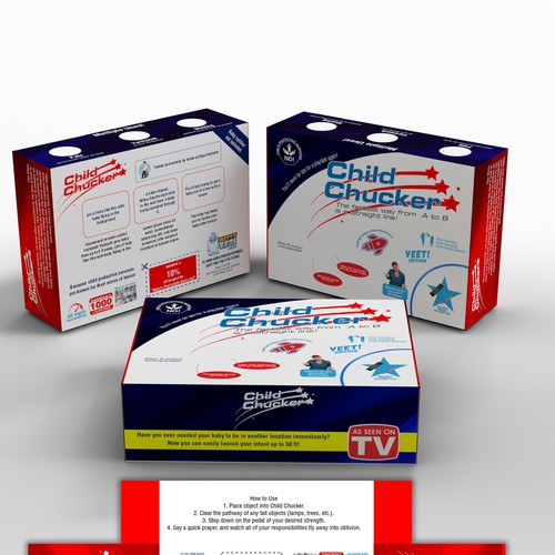 Hilarious Prank Gift Box Packaging Design Design by Windmill Designer™