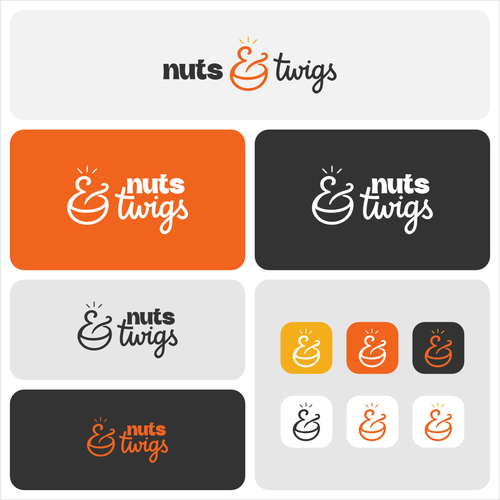 "Design a Warm, Modern Logo for “Nuts and Twigs” – A Vegan Recipe Site with a Latin/Spanish spin" winning Logo design