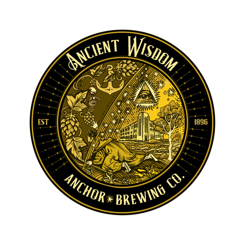 Fun project for America's oldest craft brewery, Anchor Brewing Co.! Design von Nina itd