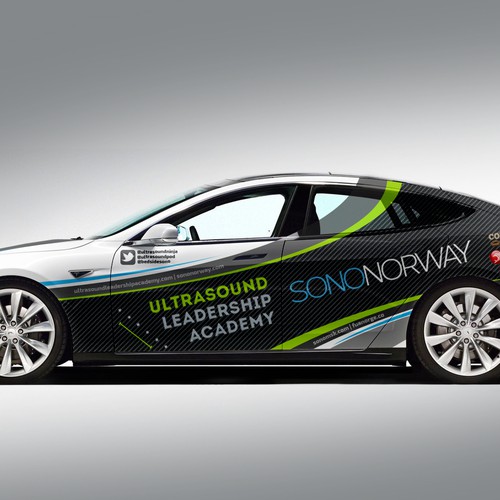 Create an awesome car wrap for Tesla Model S for cutting edge doctors! Design von J.Chaushev