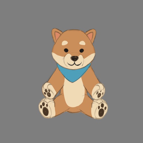 Weighted Stuffed Animal for Adults with Anxiety Disorders Design by Friyu