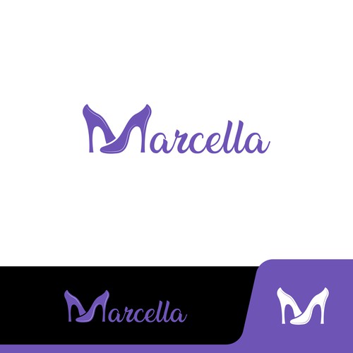 Women shoes brand logo design Design by D4.studio