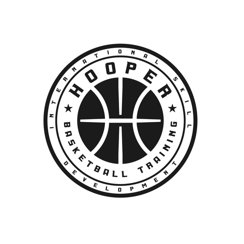 Create a bold, modern logo for Hooper Basketball Training Logo