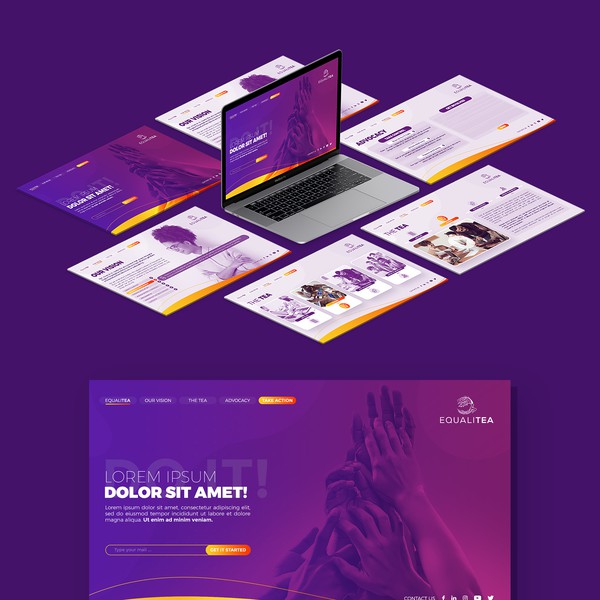 Design realizzato da kidde intitolato "Conceito de Site"