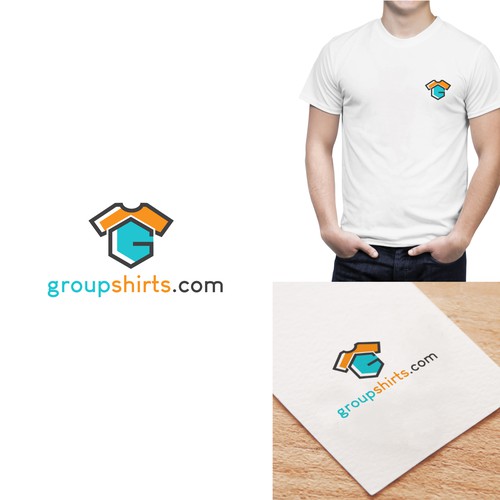 GroupShirts.com Needs a Logo! Design by Web Hub Solution