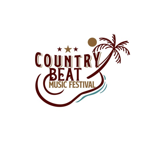 Iconic logo for iconic event for country music festivals in Florida Design by nindadian