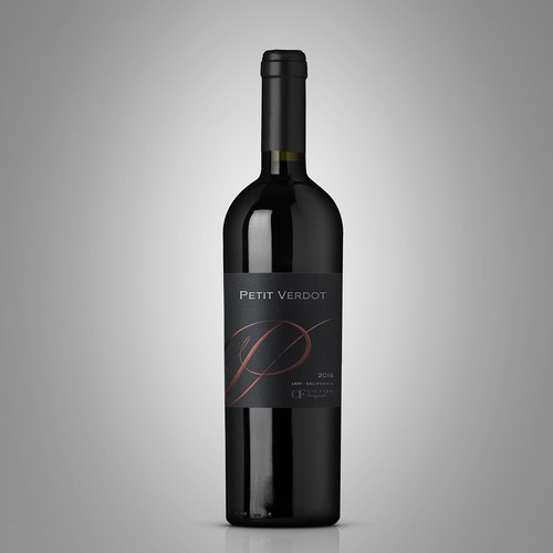 Design a new wine label for our new California red wine... デザイン by Byteripper