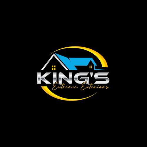 Exterior Construction Company Logo Design by eonesh